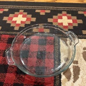 Vintage anchor hocking pie dish